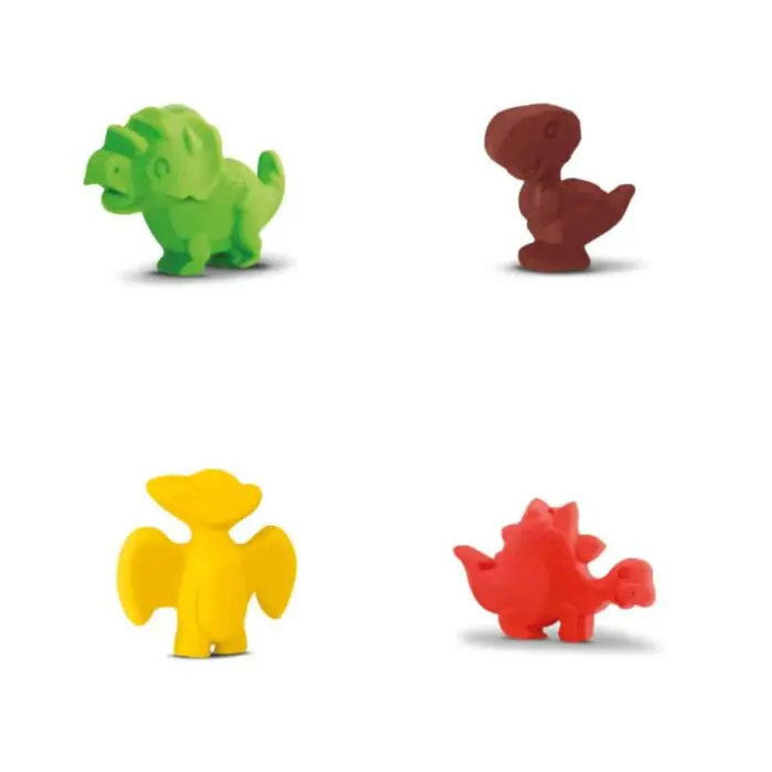 Brinquedo Dinossauro com Massinha de Modelar e Acessórios TRex Ataca - Divertoys - Imagem 4