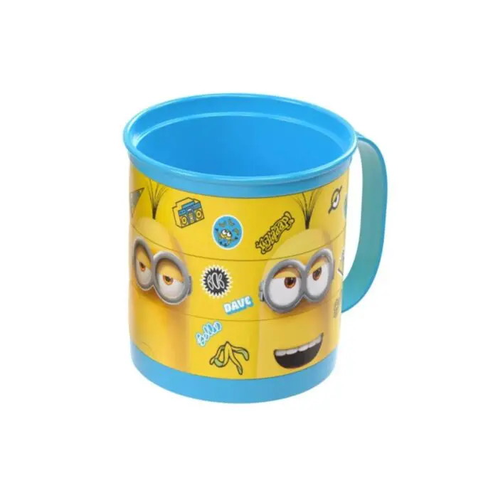 Caneca Divertida Minions 360ml Plasútil - Imagem 1