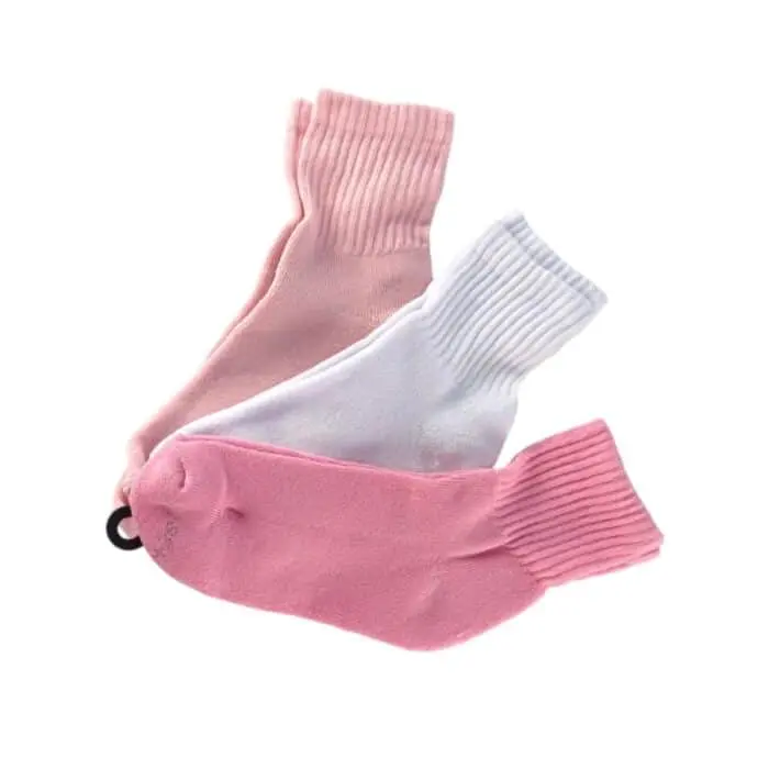 Kit 3 Pares Cano Médio Feminino Cia da Meia - Imagem 1