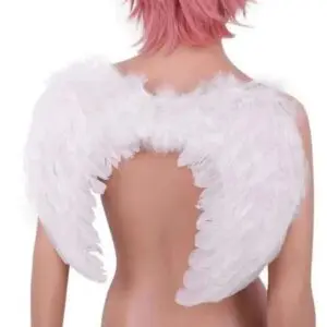 Asa de Anjo de Pena Artificial - Imagem 2