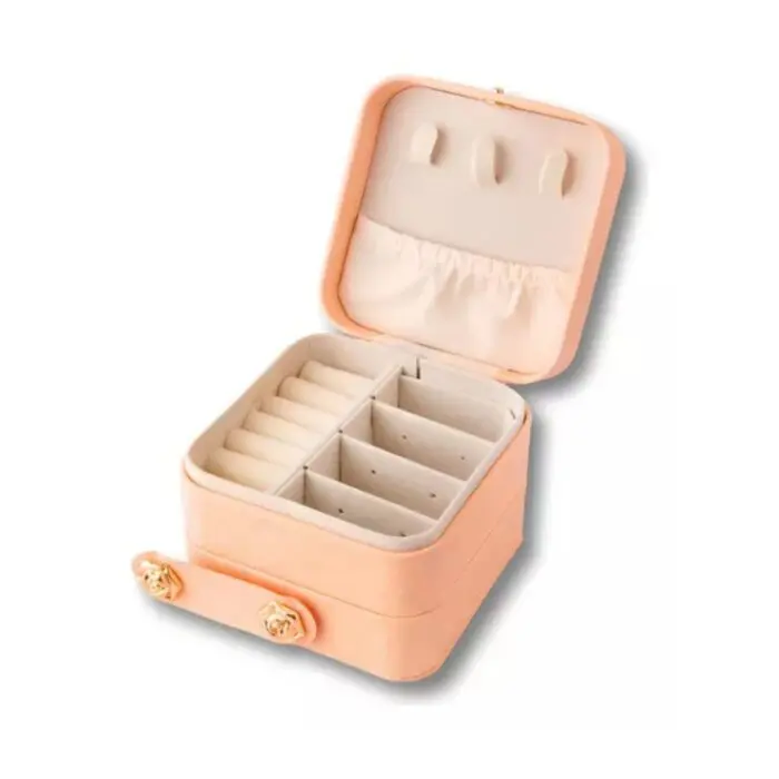 Porta Joias 3 Andares PU  9,5CM X 9,5CM X 8CM - Imagem 3