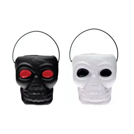 Balde Caveira Halloween
