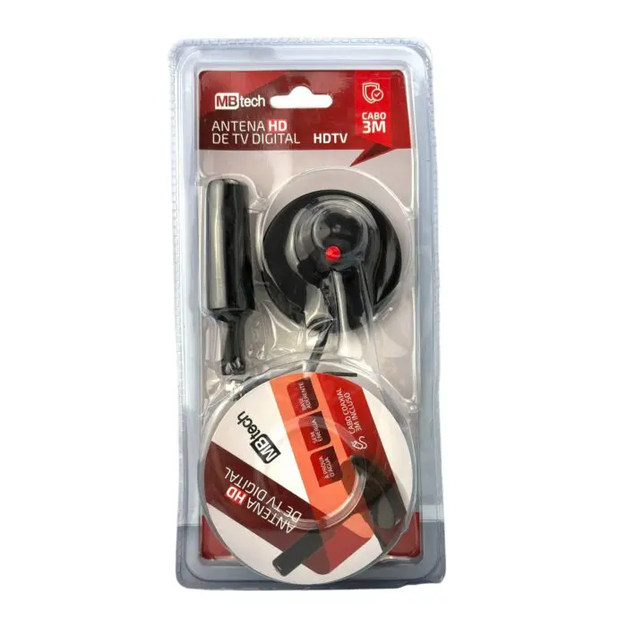 Antena HD de TV Digital  - MB Tech - Imagem 1