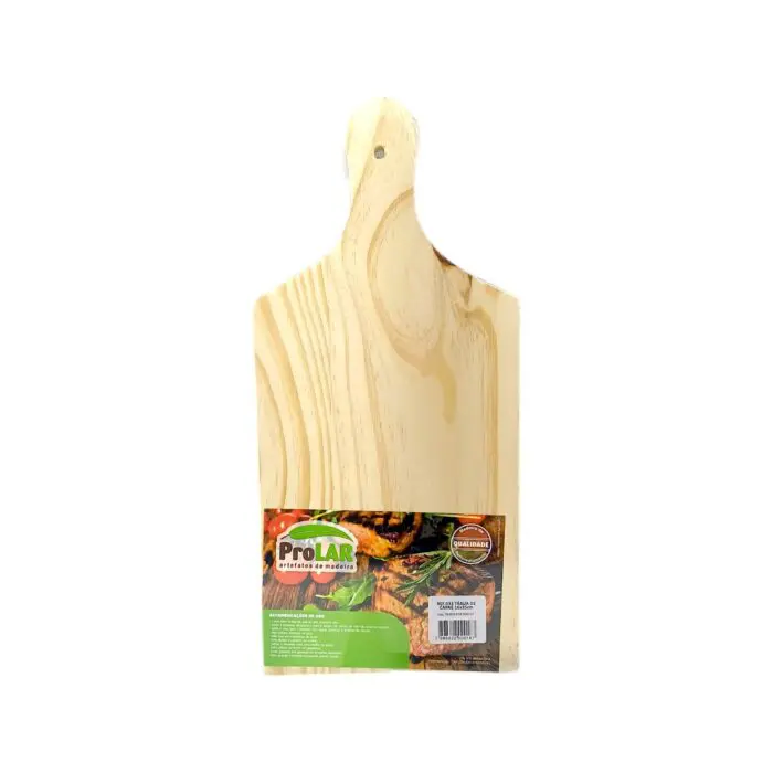 Tábua de Carne de Madeira 16x35cm - ProLar - Imagem 1