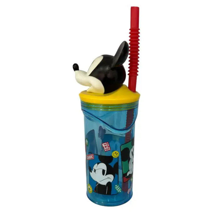 Copo 3D C/ Canudo Mickey 360ML - Imagem 2