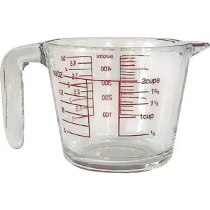 Jarra Medidora de Vidro Borosilicato 600ML - Imagem 3