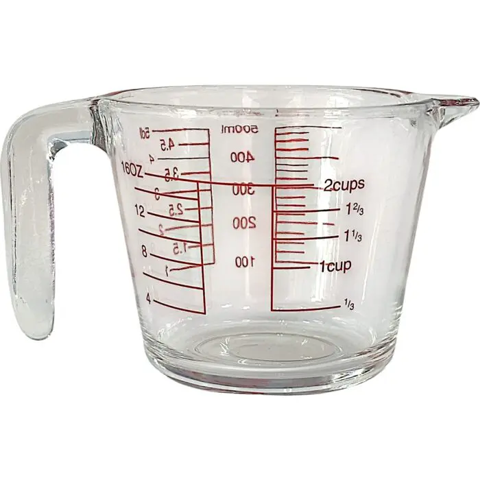 Jarra Medidora de Vidro Borosilicato 600ML - Imagem 3