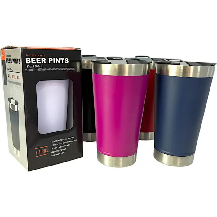 Copo Térmico Beer Pints de 502ML - Imagem 1