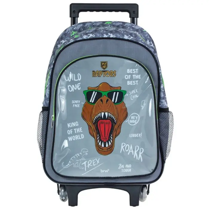 Mochila de Rodinha Raptors - BRW - Imagem 6