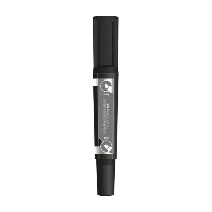 Marcador Permanente Duas Pontas - Faber Castell - Imagem 1