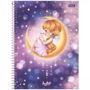 Caderno Universitário Judy 1 Matéria 80 Folhas - Foroni