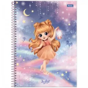 Caderno Universitário Judy 1 Matéria 80 Folhas - Foroni - Imagem 5