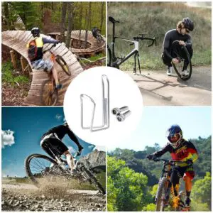Suporte de Garrafa para Bike em Alumínio 15cm - Rio Tijucas - Imagem 2