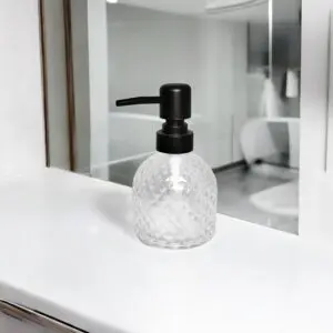 Porta Sabonete Líquido de Vídro 220ml - Rio Tijucas - Imagem 2