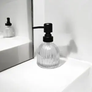 Porta Sabonete Líquido de Vídro 220ml - Rio Tijucas - Imagem 4
