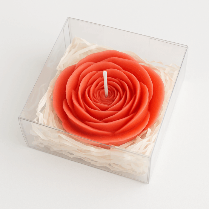 Vela Aromática com Formato de Rosa 8cm - Imagem 3