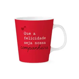 Caneca de Porcelana Premium 260ml Hoje, Amanhã e Sempre - BrasFoot - Imagem 3