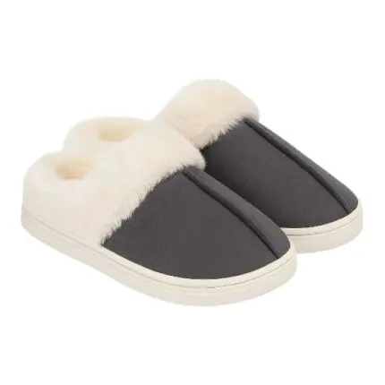 Pantufa Peluciada com Solado de Plástico Adulto REF.: RJC4967 Sortido - Elite