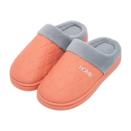 Pantufa Peluciada com Solado de Plástico Adulto Home REF.: RJC4966 Sortido - Elite