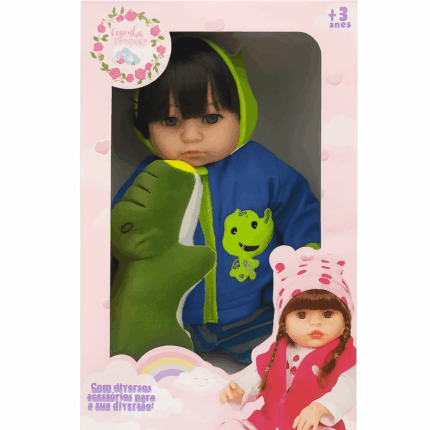 Boneca em Silicone Super Realista-Cegonha Reborn Dolls