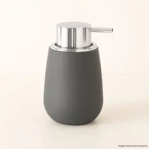 Porta Sabonete Líquido de Plástico para Banheiro 240ml MAD-0987 Cor Sortida - Madô - Imagem 5