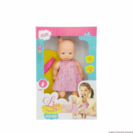 Boneca Lia Faz Xixi-Adijomar