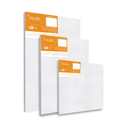 Tela de Pintura com Tecido em Cretone 265gr/m² de MDF - Souza