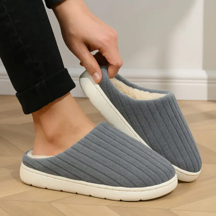 Pantufa/Chinelo Peluciado Adulto Unissex Ref.: K5292 Sortida - Imagem 4