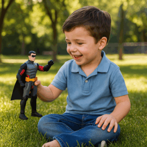 Boneco Super Heroi Robin 15cm-Spín Master - Imagem 2