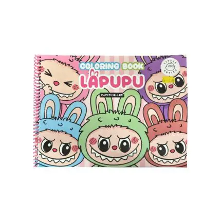 Livro de Colorir Estilo Boobie Goods Capa Mole Lapupu 20 Folhas Sortido - Papercollor