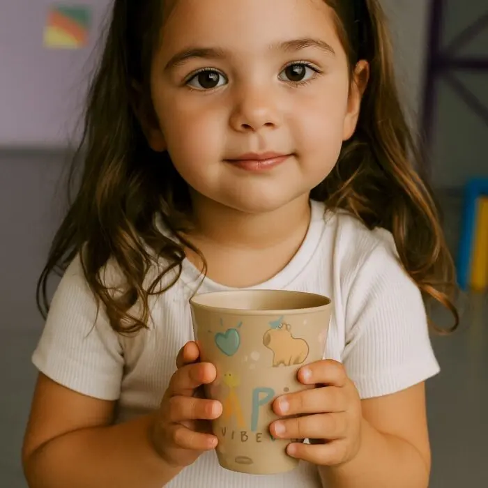 Caneca Capivara Infantil 360ml-Plasútil - Imagem 2