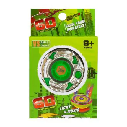 Brinquedo Battle Top Giroscópio de Plástico a Pilha-Toys