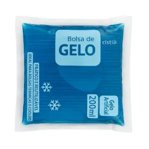 Bolsa em Gel de Gelo Artificial de 200m de 13x15cm - Casita