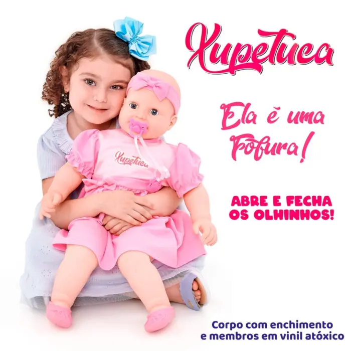 Boneca Xupetuca de 65cm - Adijomar - Imagem 2