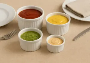 Molheira Ramekin de Porcelana - 4 Opções de Tamanho - Imagem 2