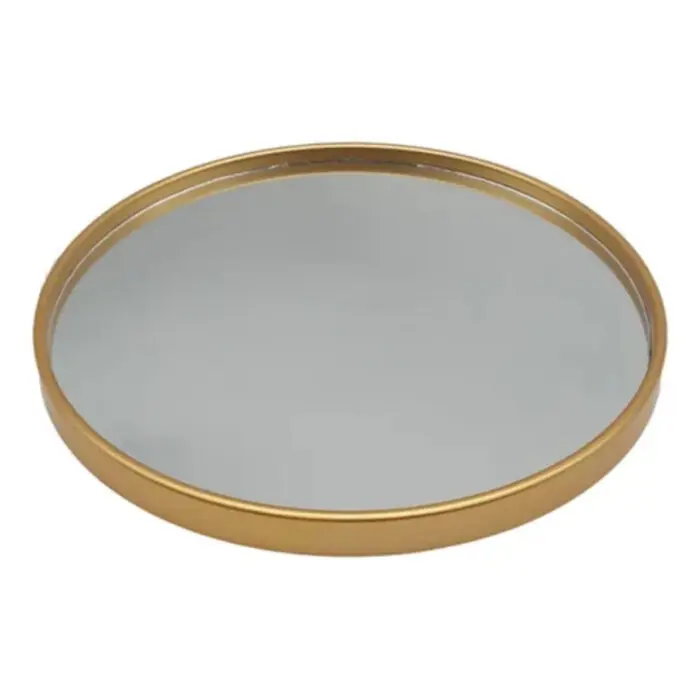 Bandeja / Espelhop Decorativo Redondo 22,5cm - Dcarte - Imagem 1