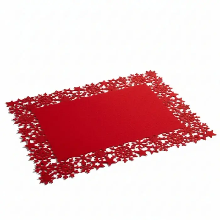 Lugar Americado Vermelho SnowFlak de 40x30cm - Wincy - Imagem 1