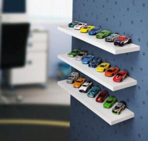 Kit com 3 Prateleiras de Madeira 40x10x1,5cm Decorare - Prat-K - Imagem 2