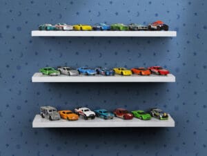 Kit com 3 Prateleiras de Madeira 40x10x1,5cm Decorare - Prat-K - Imagem 4