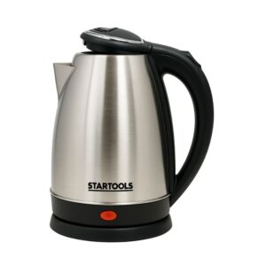 Chaleira/Jarra Elétrica Inox 2 Litros 110/220V com Desligamento Automático e Tampa de Segurança – Startools