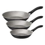Jogo de Frigideiras em Alumínio com Revestimento Interno e Externo Antiaderente Starflon 03 Peças Linz - Tramontina