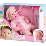 Boneca Faz Xixi Diver New Born - Divertoys