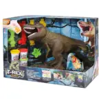 Brinquedo Dinossauro com Massinha de Modelar e Acessórios TRex Ataca - Divertoys