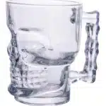Caneca/Xícara de Caveira de Vidro 510ml