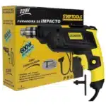 Furadeira De Impacto Pro 600w E Chave Mandril Frequência 50Hz/60 Hz - Startools