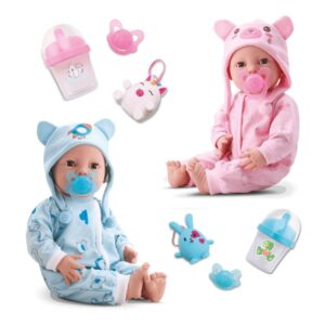 Boneca Brincando de Pijama New Born - Divertoys - Imagem 2