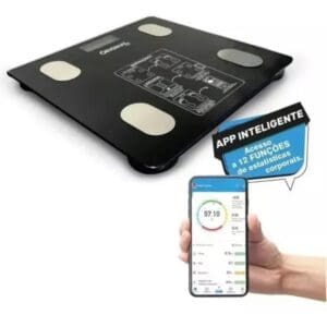 Balança Corporal Digital Smart 140kg com Bioimpedância Linha Premium - Original Line - Imagem 3