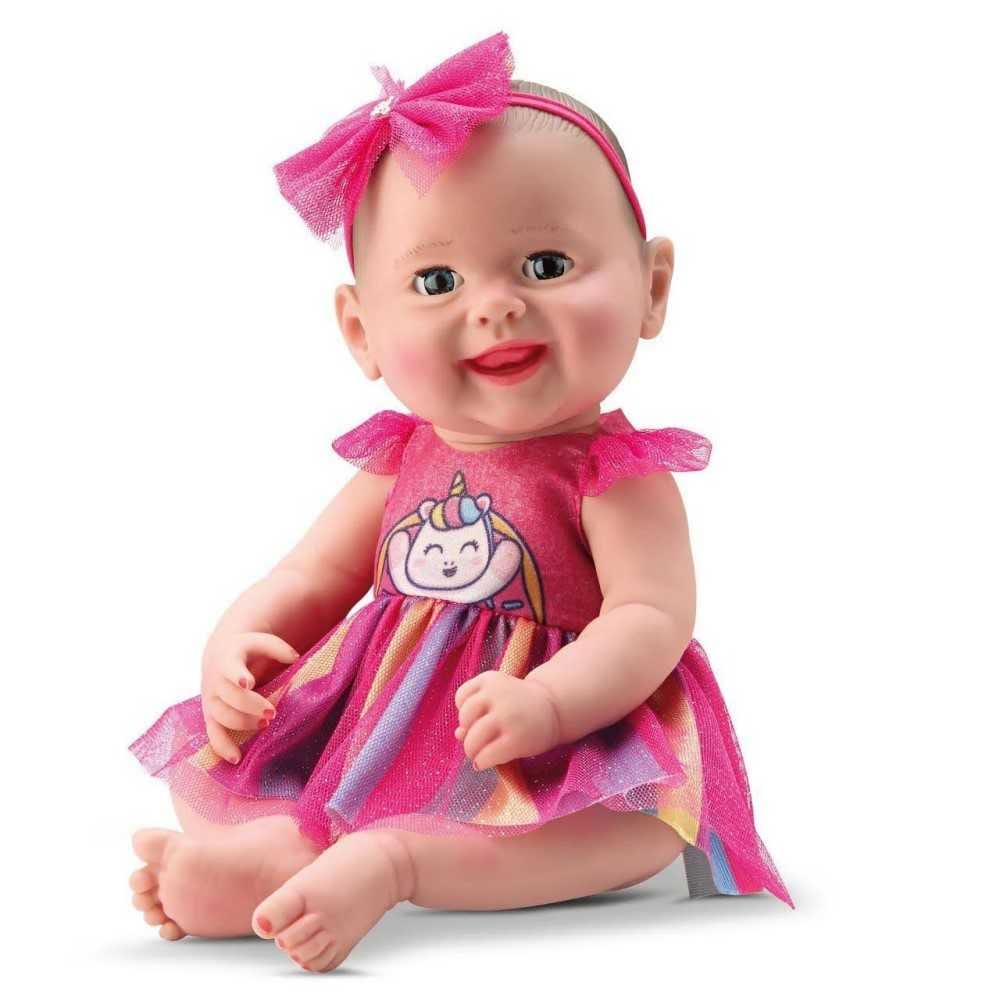 boneca-new-born-unique-collection-arco-Íris-8202-divertoys Boneca Unique Collection Arco-Íris Diver New Born - Divertoys - Imagem 3