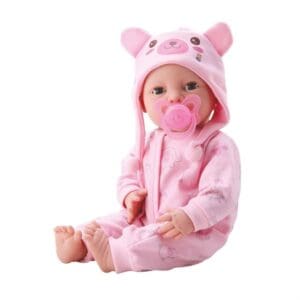 Boneca Brincando de Pijama New Born - Divertoys - Imagem 5