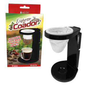 Mini Kit para Passar Café com Suporte e Coador - Keita